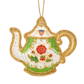 Polk China Teapot Ornament