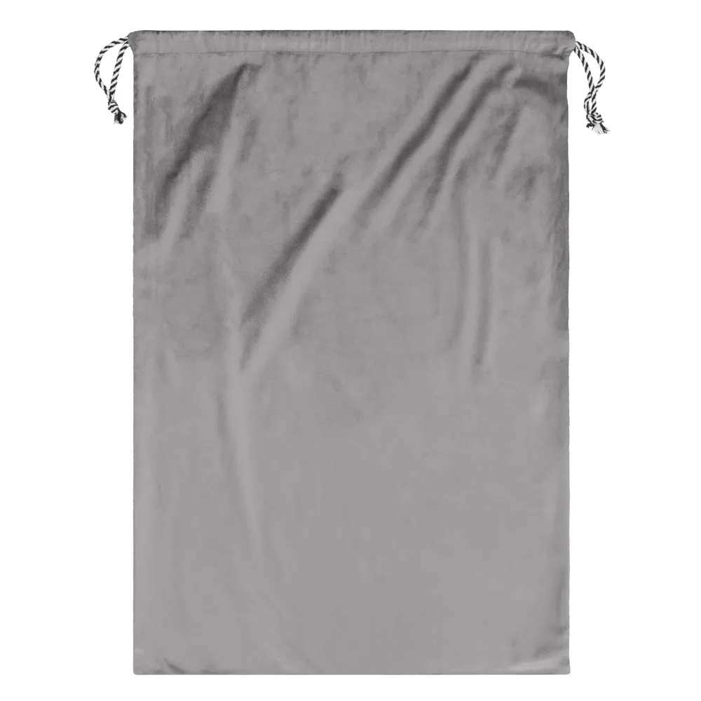 Showtime Printed Velvet Xmas Sack Multicolour