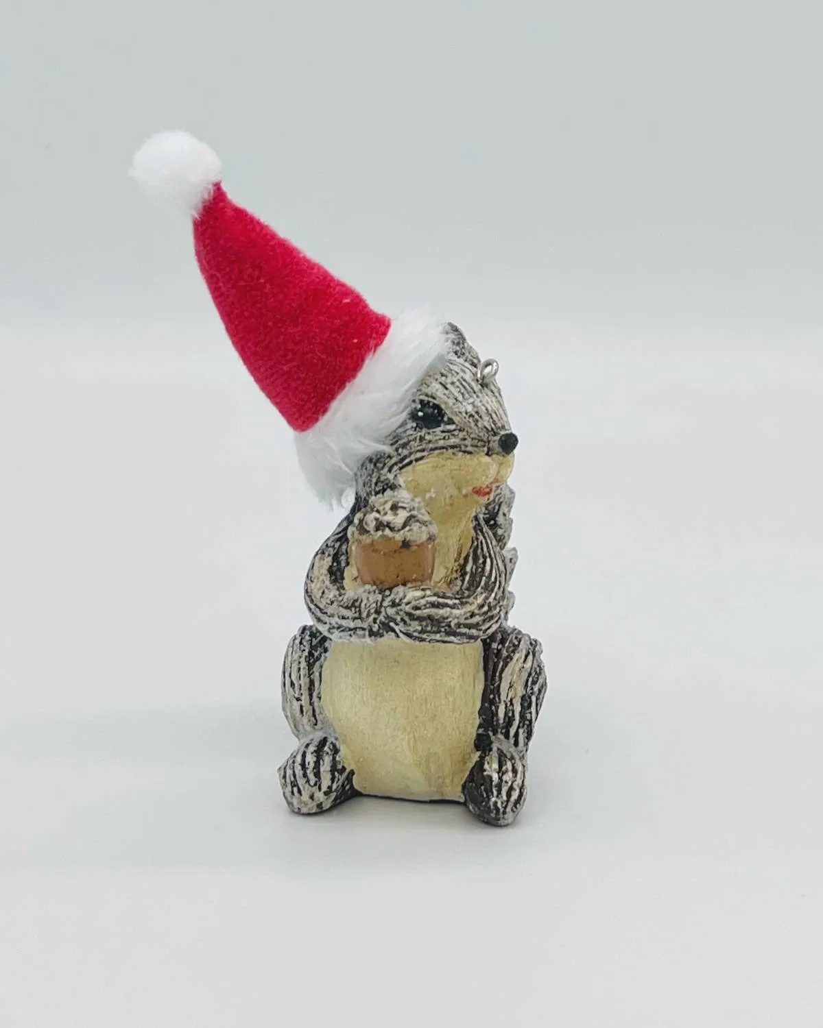 Sparkling squirrel Christmas Ornaments