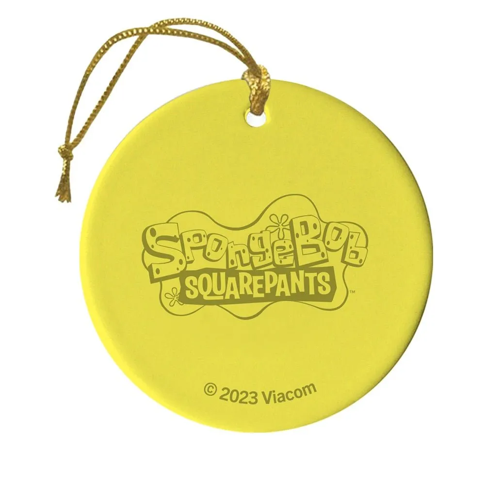 SpongeBob Round Christmas Ornament