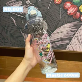 Starbucks 2021 China Christmas Snow Mountain 20oz Plastic Water Bottle (2021 Christmas Edition)