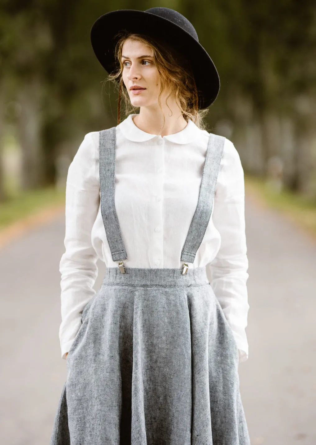 Suspenders, Twill Linen