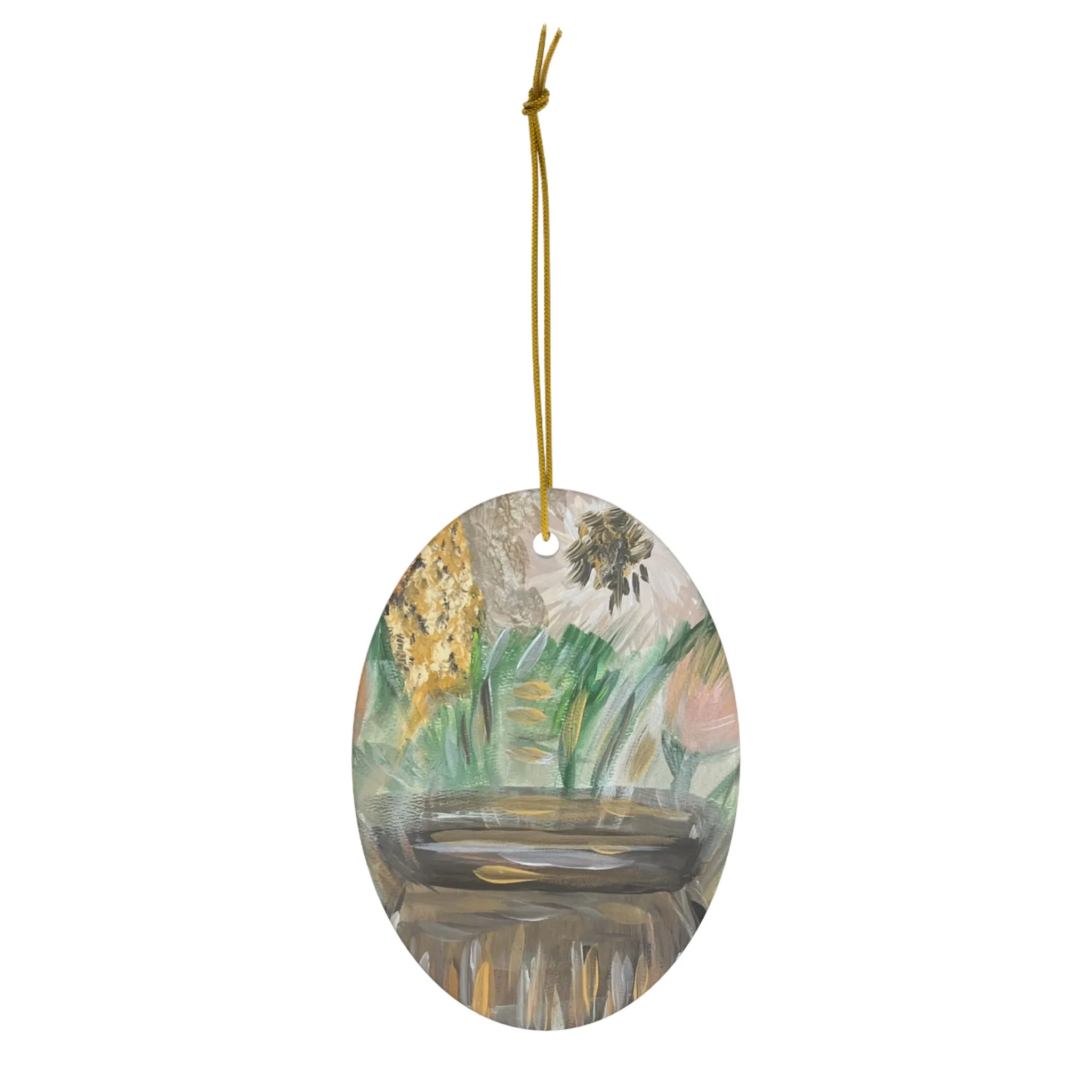 Texas Y’all Ceramic Ornament, 1-Pack